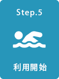 利用開始