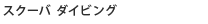 �X�N�[�o�_�C�r���O