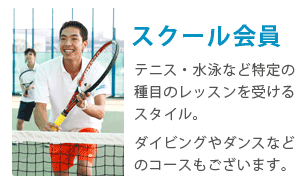 スポーツクラブ会員